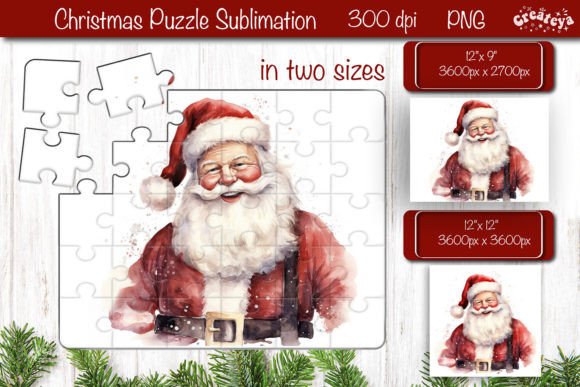 Download Christmas Puzzle PNG Kids Puzzle Santa - Kids puzzle Collection