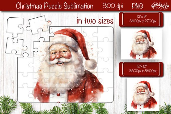 Download Christmas Puzzle PNG Kids Puzzle Santa - Kids puzzle Collection