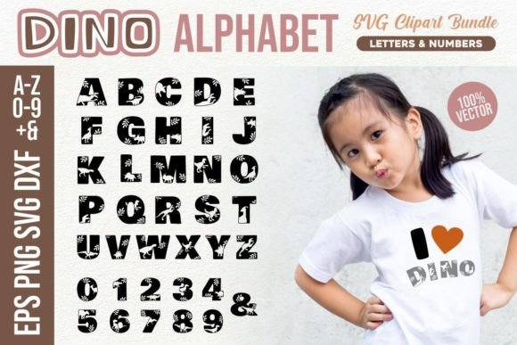 Download Dino Alphabet, Alphabet Animals Clipart - Premium Resources