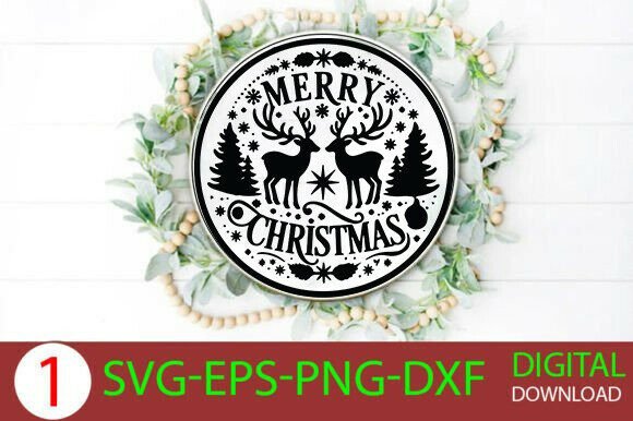 Download Farmhouse Christmas SVG Sign, Rustic Vi - Premium Resources